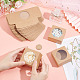 NBEADS 24 Pcs Kraft Paper Boxes with Window CON-WH0078-29B-3