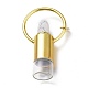 Forma de lápiz labial botella de perfume de piedras preciosas mezcladas naturales G-I298-01G-2