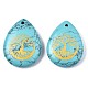 Synthetic Turquoise Pendants G-T122-71H-2