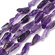 Natürlichen Amethyst Perlen Stränge&nbsp;G-Z130-B01-01-2