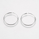925 anello per orecchini in argento sterling STER-E057-03P-20mm-1