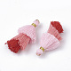 Polycotton(Polyester Cotton) Tassel Pendant Decorations FIND-S264-14-1