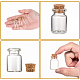 Recipientes de cuentas de vidrio que desean botellas CON-Q012-4
