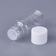 Benecreat juegos de botellas de líquido de plástico pet de 15 ml MRMJ-BC0001-64-3