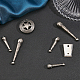 Chgcraft-kit de accesorios para corbatas de bolo DIY-CA0005-42AS-5