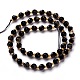 Natural Golden Sheen Obsidian Beads Strands G-M367-02A-2