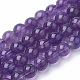 Natural Amethyst Beads Strands G-Q961-17-5mm-1