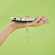 Sangles mobiles en perles acryliques HJEW-AB00031-3