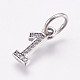 Thai 925 Sterling Silver Charms STER-G018-19A-1