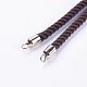 Nylon Twisted Cord Bracelet Making MAK-F018-05RG-RS-3