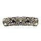 Tibetan Style Alloy Hollow Curved Tube Beads TIBEB-Q062-08AS-FF-1