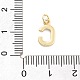 Стойки обшивки латунные подвески KK-C065-05C-G-3