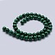 Chapelets de perles en malachite naturelle G-F571-27AA1-3mm-2