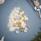 Sunnyclue ccb cuentas de perlas de imitación de plástico y acrílico BSHE-SC0001-05-4