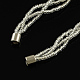 Жемчужные комплекты ювелирных изделий: браслеты и ожерелья SJEW-R043-05-5