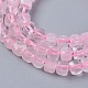 Chapelets de perles en quartz rose naturel G-L537-017-2