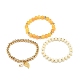 Ensemble de bracelets extensibles perlés BJEW-JB07788-4