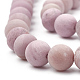 Chapelets de perles en rhodonite naturelle G-T106-286-2