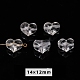 Cuentas talladas de cristal de cuarzo natural PW-WG47223-02-1