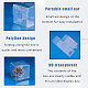 Caja de pvc de plástico transparente regalo de embalaje CON-WH0060-02A-4