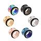 12Pcs 6 Colors 316 Surgical Stainless Steel Screw Ear Gauges Flesh Tunnels Plugs STAS-YW0001-16A-5