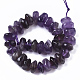 Natural Amethyst Beads Strands G-R462-13-2