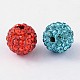 Perles de disco ball avec grade A strass RB-Q101-M-2