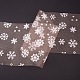 Сетчатые ленты со снежинками в стиле деко OCOR-P010-G03-7