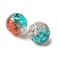 50g de perles acryliques craquelées transparentes CACR-YW0001-01B-3