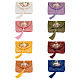 Arricraft 8 sacchetto per gioielli in 8 colori ABAG-HY0001-04-1