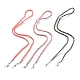 Cordes en polyester et élasthanne chaînes de lunettes X-AJEW-EH00045-M-1