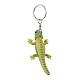 Cartoon-Krokodil/Eidechse-Schlüsselanhänger aus PVC-Kunststoff KEYC-JKC00670-4