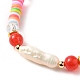 Ensembles de bracelets de perles extensibles multicouches&nbsp;BJEW-JB05756-01-7