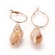 (vente d'usine de fêtes de bijoux) boucles d'oreilles en laiton EJEW-I219-A04-2