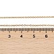 Ожерелья из нержавеющей стали 304 с цепочкой из троса NJEW-M151-24G-6