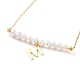 Eau douce naturelle pendentifs de perles NJEW-JN02862-04-3
