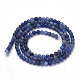 Natural Sodalite Beads Strands G-S281-30-3mm-2
