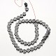 Non-magnetic Synthetic Hematite Beads Strands G-F300-07-09-2