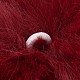 Handmade Faux Rabbit Fur Pom Pom Ball Covered Pendants X-WOVE-F020-A10-2