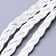 Braided Imitation Leather Cords X-LC-S002-7mm-03-2