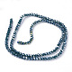Electroplate Glass Beads Strands EGLA-R048-3mm-62-2
