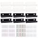 12 set di supporti da parete per dischi in vinile acrilico a 2 colori AJEW-FG0003-21-1