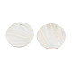 Natural Freshwater Shell Pendants SHEL-N026-178-4