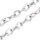 304 Stainless Steel Dapped Cable Chains CHS-D027-01P-2