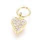 925 in argento sterling cuore incanta STER-G031-01G-1