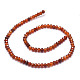 Fili di perle di granato arancione naturale G-E569-I01-2