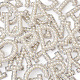 Patch di perle in resina alfabeto DIY-TAC0005-45I-3
