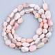 Chapelets de perles en opale rose naturelle G-S359-169-2