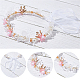 Wedding Party Beach Bridal Decorative Hair Accessories OHAR-WH0021-03B-4