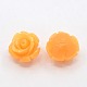 Synthetic Coral 3D Flower Rose Beads CORA-A006-10mm-061-1